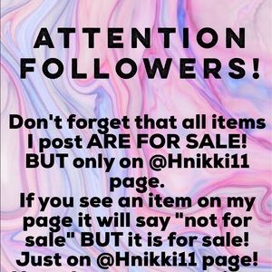 ATTENTION FOLLOWERS! PLEASE READ!